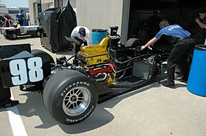 AlexBarronGarage2007Indy500