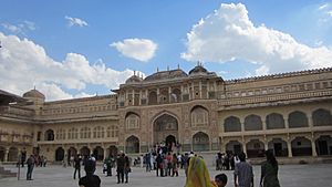 Amber fort inside