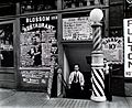 Blossom Restaurant; 103 Bowery by Berenice Abbott in 1935