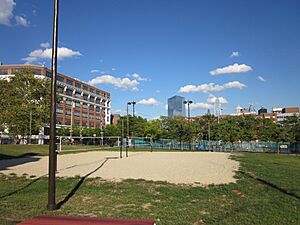 Buckley Volleyball Courts at Drexel University