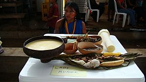 Comida Tipica Shuar- Ayampaco, Logroño