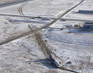 Continental Airlines Flight 1404 wreckage2