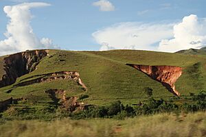 Erosion on Madagascar