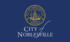 Flag of Noblesville, Indiana