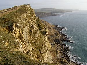 Gad cliff dorset