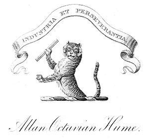 Hume bookplate