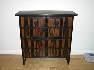 Korean persimmonwood chest