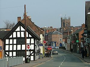 Nantwich - view down Welsh Row.JPG