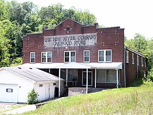 Oakwood coal company store at Carlisle