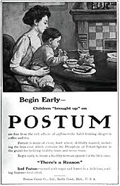 Postum Advertisement 1910