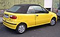 Punto Cabrio Bertone rear