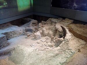 Roman bathhouse, Chichester museum 2