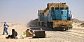 SNIM ore train Nouadhibou