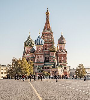 Saint Basil's Cathedral, Moscow, Russia