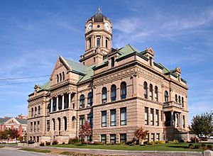 County courthouse in Wapakoneta