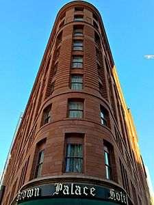 Brown Palace Hotel Exterior Flat Iron Corner Facade