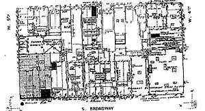 Detail from Sanborn Fire Insurance Map, 1906