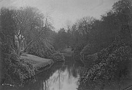 Eglinton castle, Lugton Water, Ayrshire, Scotland