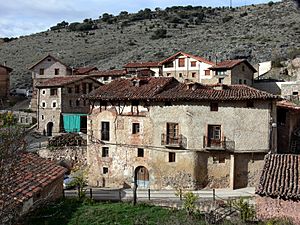 Skyline of Gallinero de Cameros