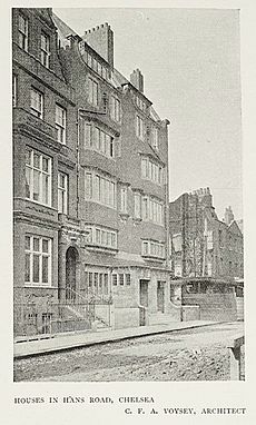 Houses in Hans Road, Chelsea