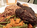 Jerk chicken plate