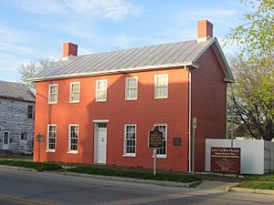 Levi Coffin House, front and southern side