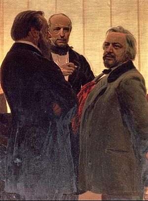 Odoevsky-Balakirev--Glinka-(Repin