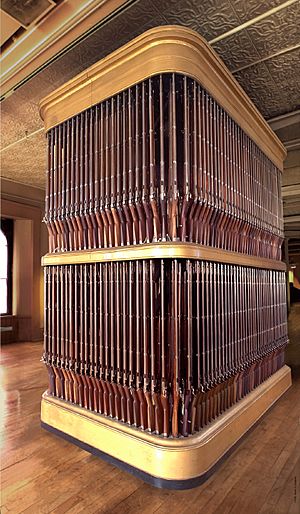 Organ of Muskets, Springfield Armory Museum