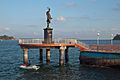 Port Blair, Andamans, Statue of Rajiv Gandhi