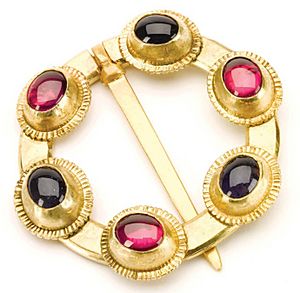 Replica of Oxwich Brooch