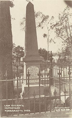 SLNSW 796765 Lady Fitzroys Monument Parramatta Park