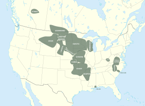 Siouan (Eastern and Western) language map 01.svg