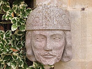 Stone head, Rottingdean