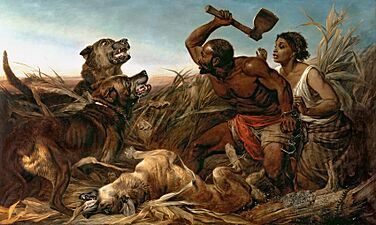 The Hunted Slaves by Richard Ansdell 1861