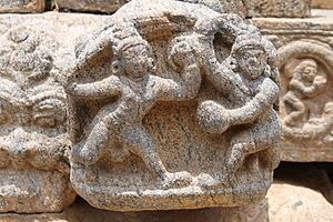 "Airavatesvara Temple wall details"