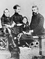 Alexander Graham Bell and family