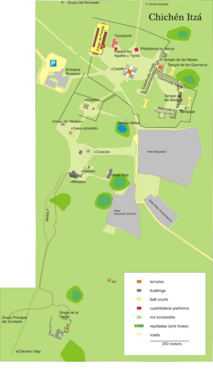 Chichen Itza Plan EN