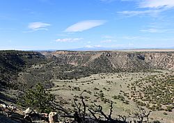 Cucharas Canyon looking southwest