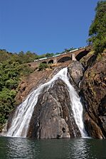 Dudhsagar Falls triplet, 2009