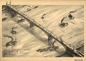 Eads Bridge 1875