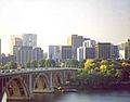 Francis Scott "Key" Bridge with Rosslyn in the background