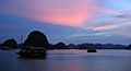 Ha Long sunset