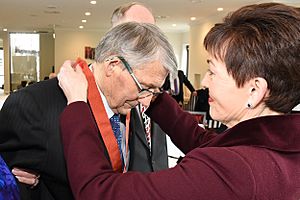 Jim Anderton CNZM Investiture