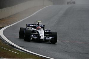 Kazuki Nakajima 2007 Brazil free practice