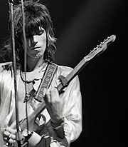 Keith-Richards and guitar