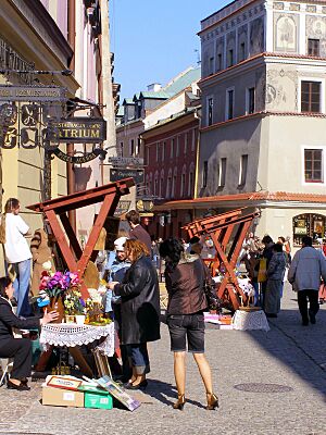 Lublin, Rynek Kiermasz 2008-02-08