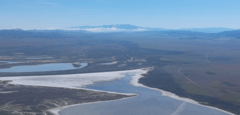 Mount Pinos from Carrizo Plain