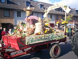 Parade erntedankfest urdenbach