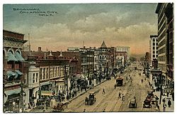 PostcardOklahomaCityOKBroadway1910