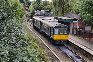 Rose Hill Marple railway station 2007